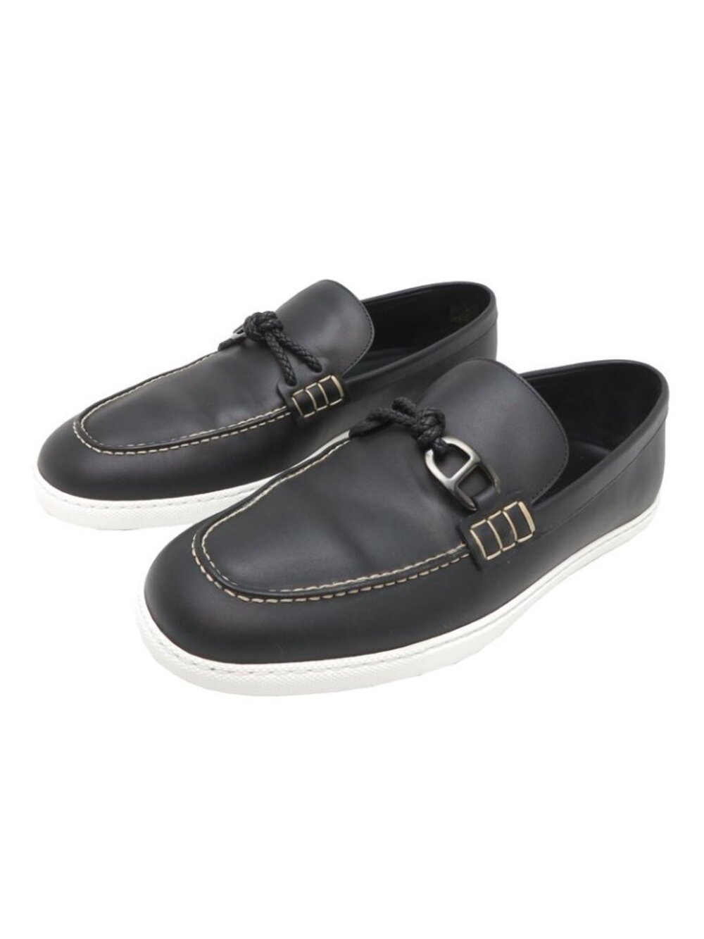 Hermes Loafers Black